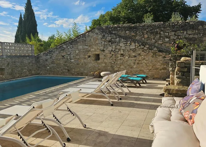 Grand De Caractere 25 Personnes Piscine 度假居